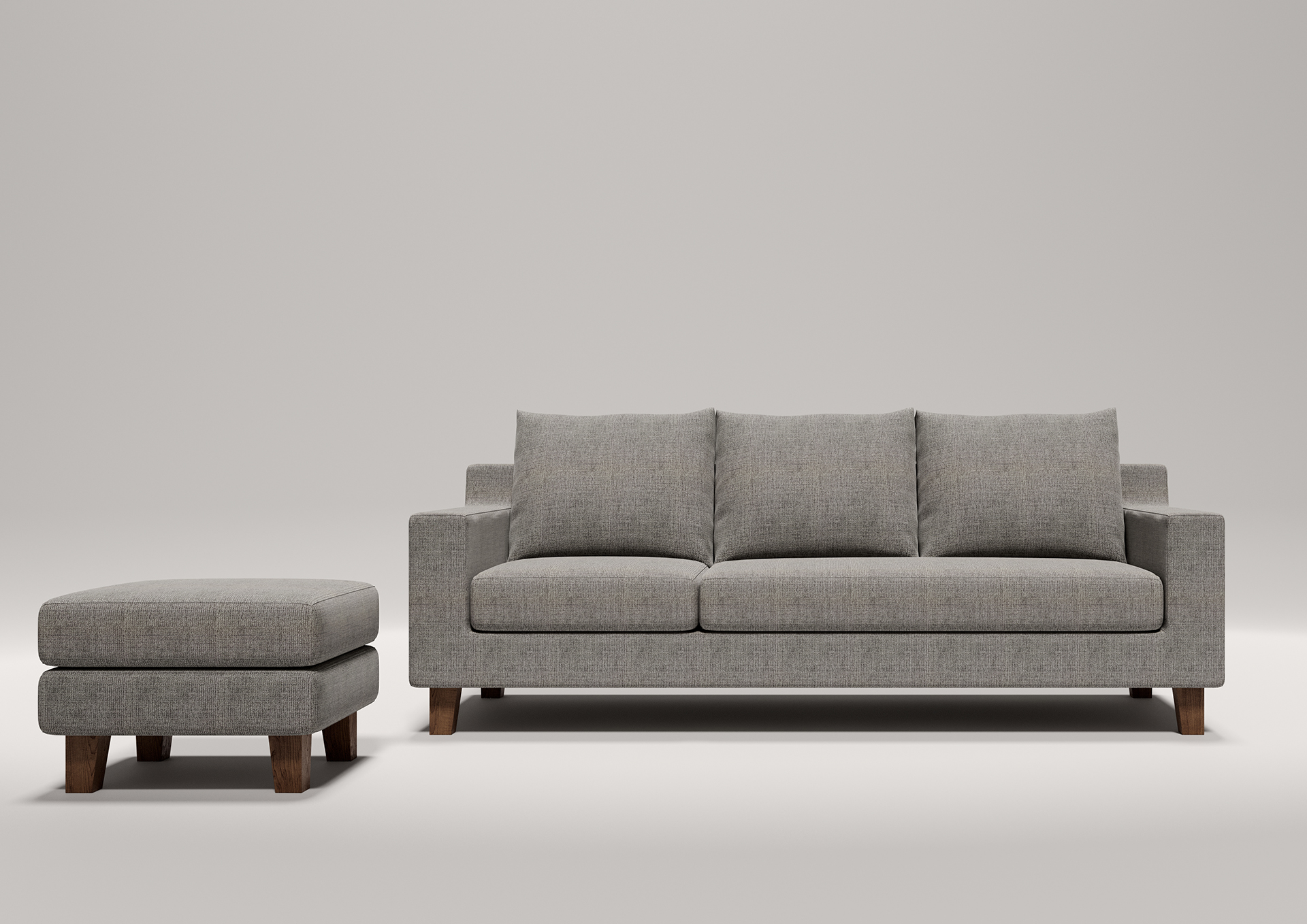 カタログ用CGパース制作：プロダクト事例 Tama Living original sofa CGパース・建築パース 制作実績 メインビジュアル
