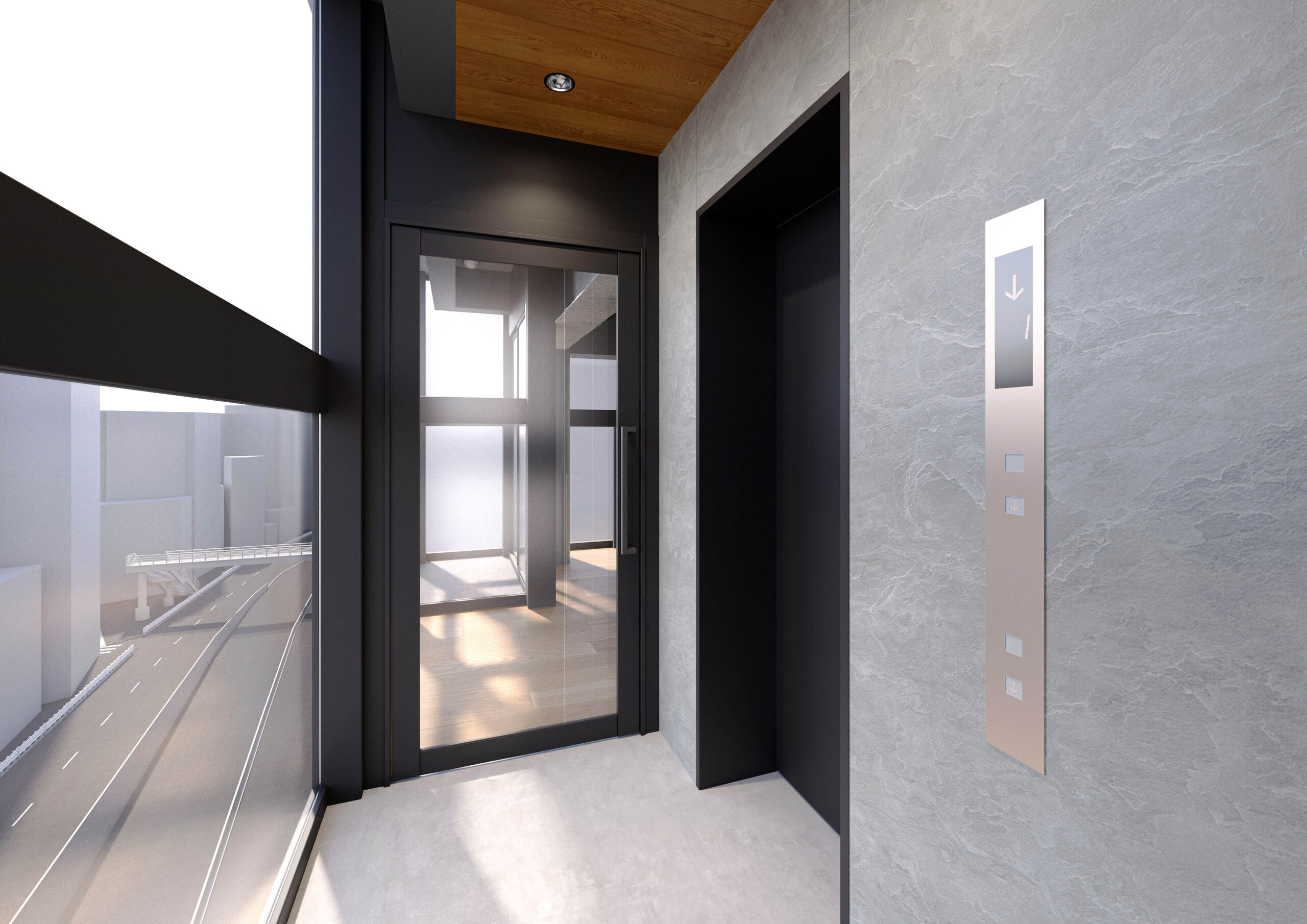 広告用CGパース制作：住宅・不動産事例 千駄ヶ谷開発プロジェクト（東京） CGパース・建築パース 制作実績 メインビジュアル