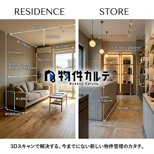 物件カルテ 不動産・物件管理のための3D記録インフラ