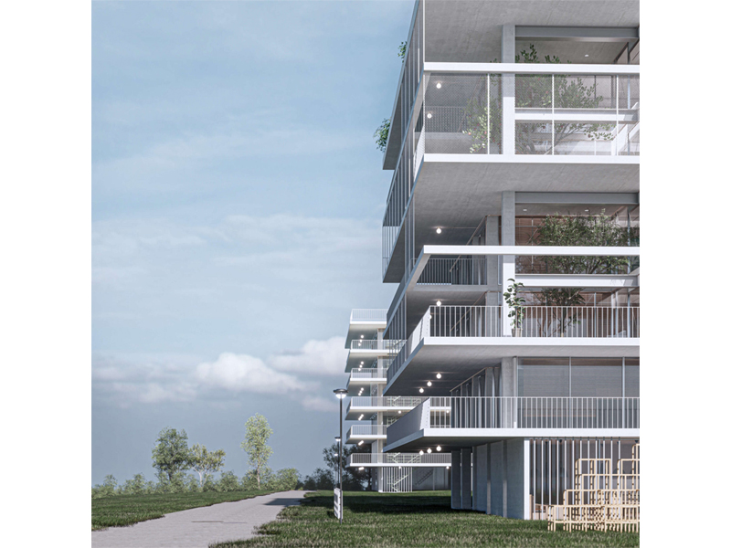 建築CGパース 制作事例 Apartment Building 集合住宅・マンション