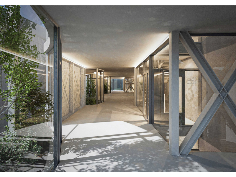 建築CGパース 住宅・不動産 制作事例 .M(東京)entrance